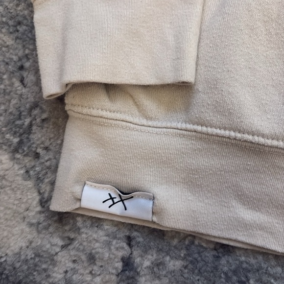 Atticus Leave Me Wild Sweatshirt, Cream, SZ Large - Picture 7 of 7